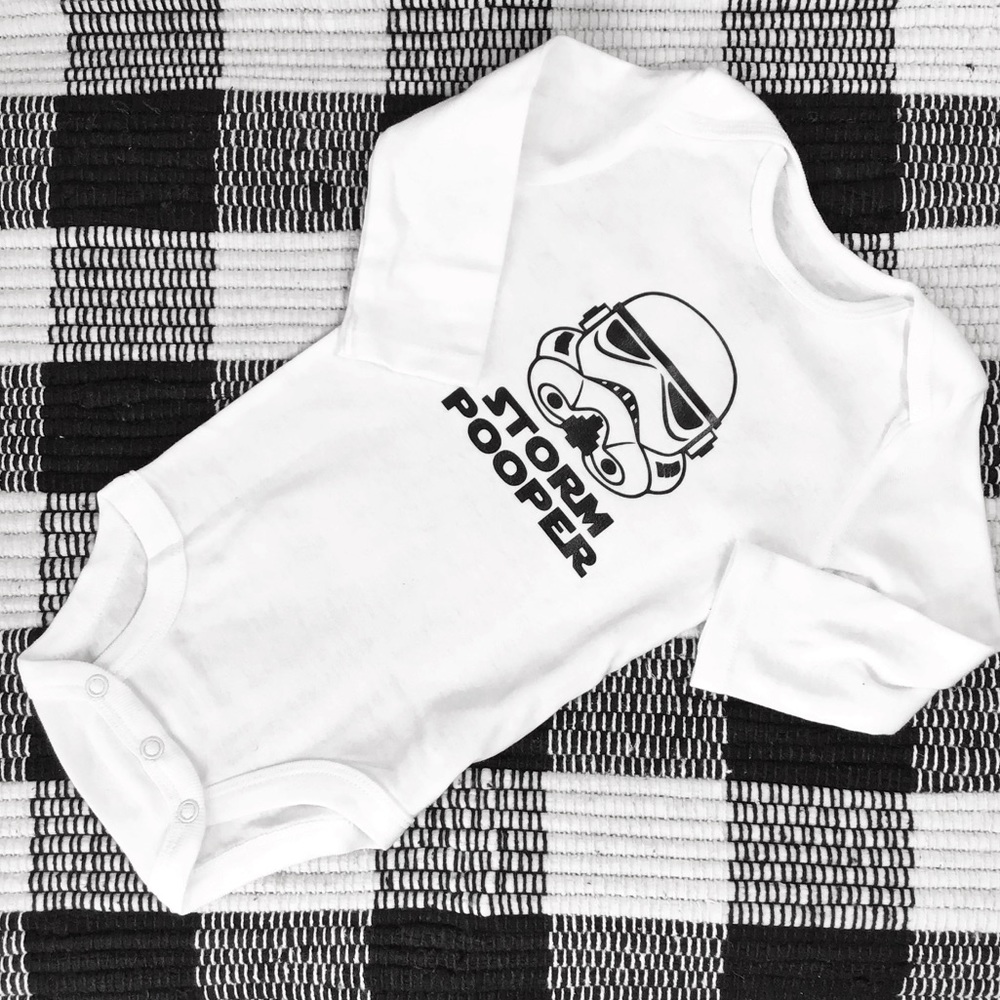 Star Wars baby onesie